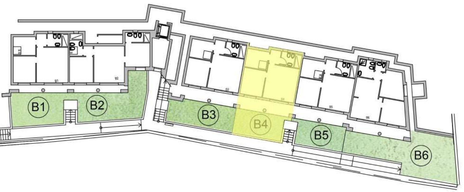 Dimora B4 + 232.3 M.s.l