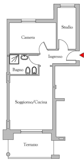 Dimora A13 + 244.6 M.s.l