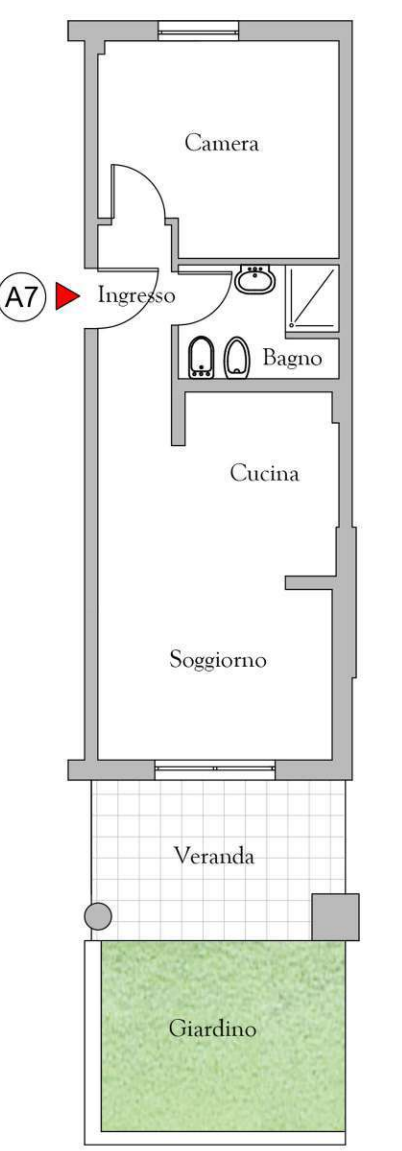 Dimora A7 + 241.5 M.s.l