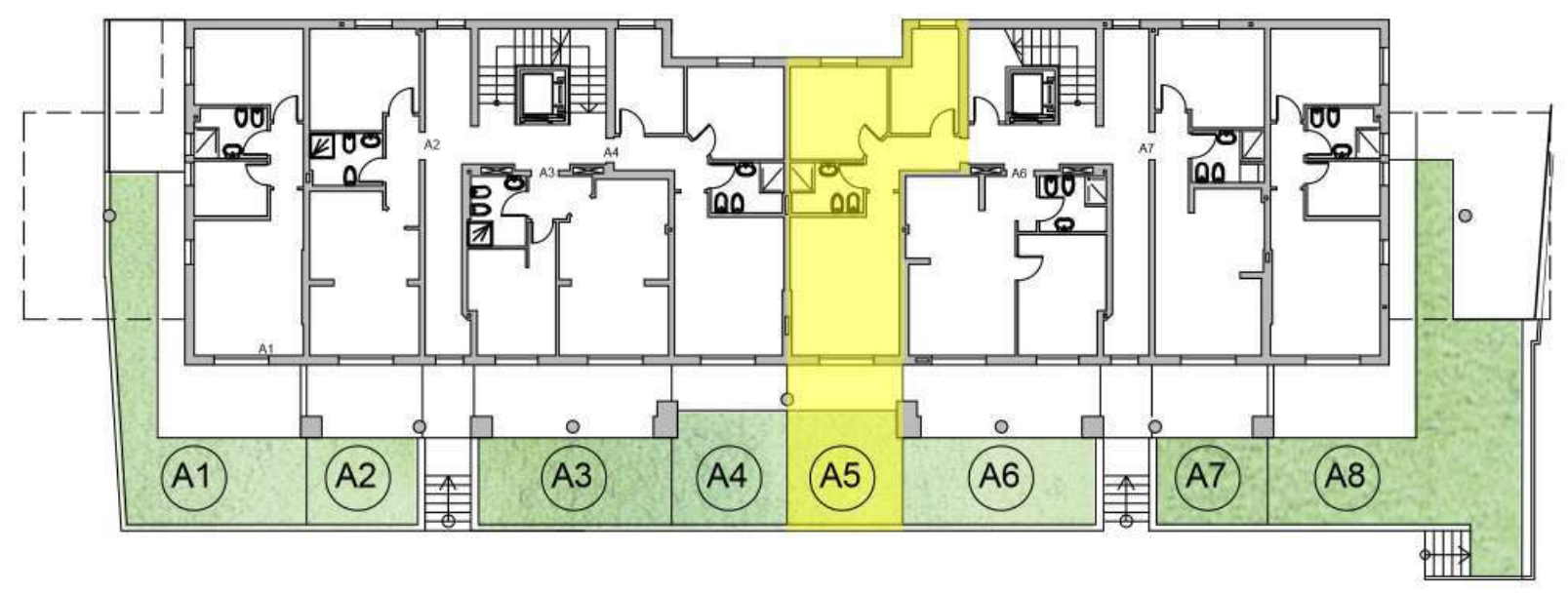 Dimora A5 + 241.5 M.s.l